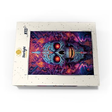 Cybernetic Skull 1000 Jigsaw Puzzle box view3