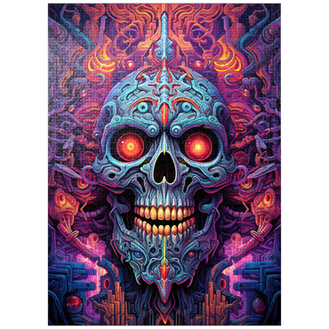 puzzleplate Cybernetic Skull 1000 Jigsaw Puzzle