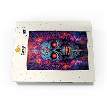 Cybernetic Skull 500 Jigsaw Puzzle box view3