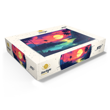 Tropical Sunset Paradise 1000 Jigsaw Puzzle box view1