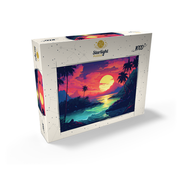 Tropical Sunset Paradise 1000 Jigsaw Puzzle box view2