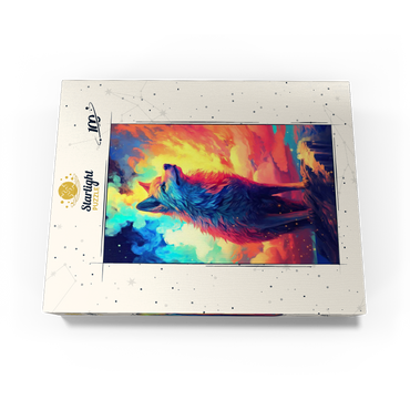 Ethereal Wolf 100 Jigsaw Puzzle box view3