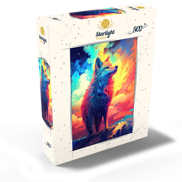 Ethereal Wolf 500 Jigsaw Puzzle box view2