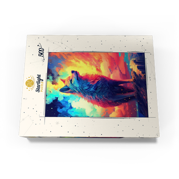 Ethereal Wolf 500 Jigsaw Puzzle box view3