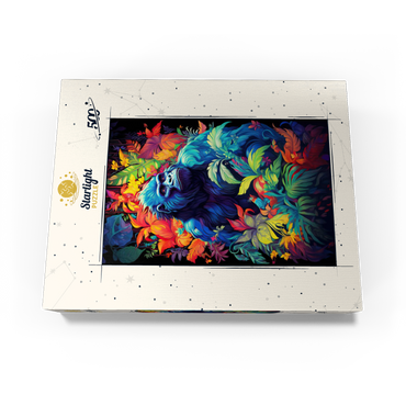 Majestic Gorilla 500 Jigsaw Puzzle box view3