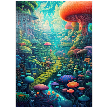 puzzleplate Enchanted Mushroom Forest 1000 Jigsaw Puzzle