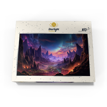 Alien Landscape 100 Jigsaw Puzzle box view3