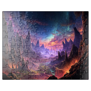 puzzleplate Alien Landscape 100 Jigsaw Puzzle