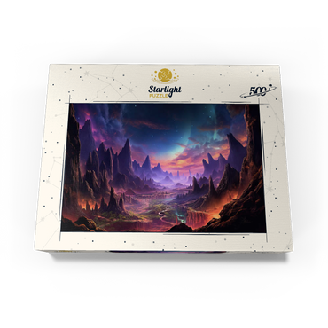 Alien Landscape 500 Jigsaw Puzzle box view3