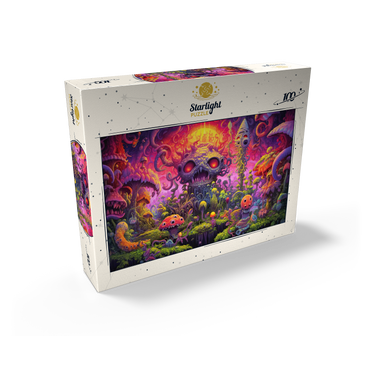 Surreal Fantasy Mushroom World 100 Jigsaw Puzzle box view2