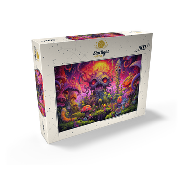 Surreal Fantasy Mushroom World 500 Jigsaw Puzzle box view2