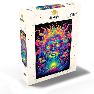 Psychedelic Cosmic Guru 1000 Jigsaw Puzzle box view2