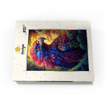 Vibrant Fantasy Eagle with Multicolored Feathers 1000 Jigsaw Puzzle box view3