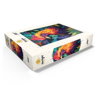 Vibrant Rooster with Tropical Foliage 1000 Jigsaw Puzzle box view1