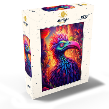Exotic Bird in a Fantasy World 1000 Jigsaw Puzzle box view2