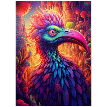 puzzleplate Exotic Bird in a Fantasy World 1000 Jigsaw Puzzle