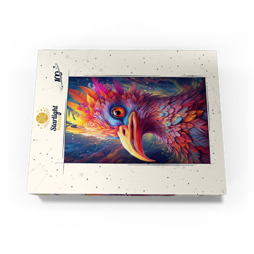 Majestic Fantasy Bird with Vivid Feathers 100 Jigsaw Puzzle box view3