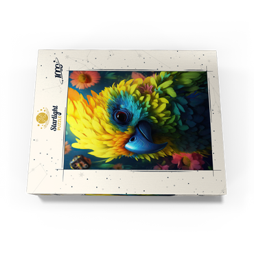 Vibrant Tropical Parrot with Lush Feather Details 1000 Jigsaw Puzzle box view3