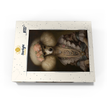 Victorian Poodle shelf 1000 Jigsaw Puzzle box view3