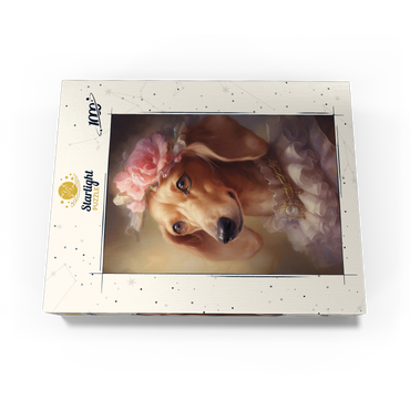 Regal Victorian Dachshund Portrait 1000 Jigsaw Puzzle box view3