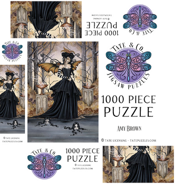 A Dark Undercurrent 1000 Jigsaw Puzzle box 3D Modell