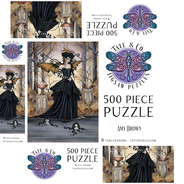 A Dark Undercurrent 500 Jigsaw Puzzle box 3D Modell