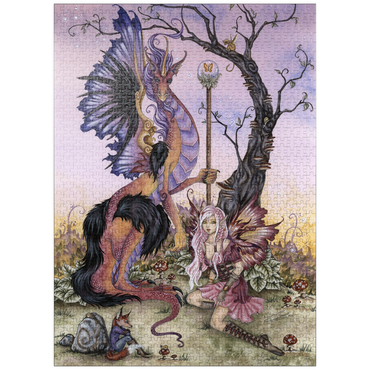 puzzleplate Gathering At Dawn 1000 Jigsaw Puzzle