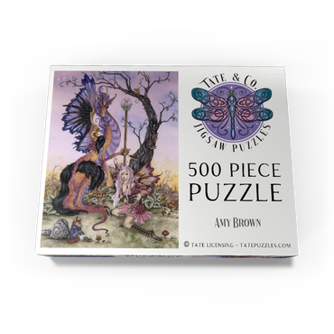 Gathering At Dawn 500 Jigsaw Puzzle box view3
