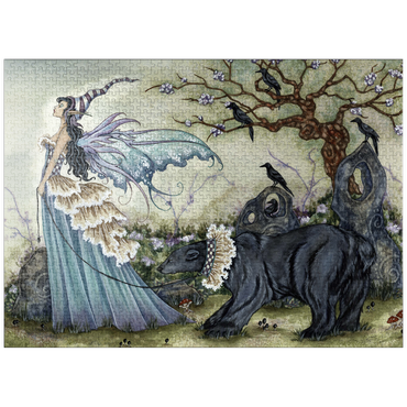 puzzleplate Frillicent And The bear 1000 Jigsaw Puzzle