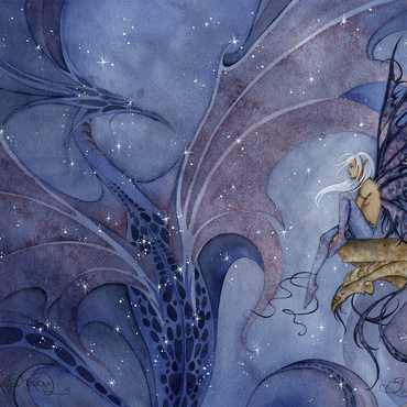 Dragon dreams 1000 Jigsaw Puzzle 3D Modell