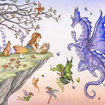 Once Upon A Time 500 Jigsaw Puzzle 3D Modell