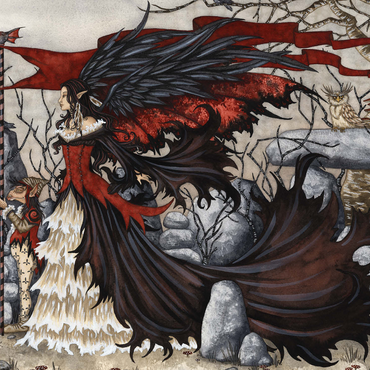 Morgan Le Fey 1000 Jigsaw Puzzle 3D Modell