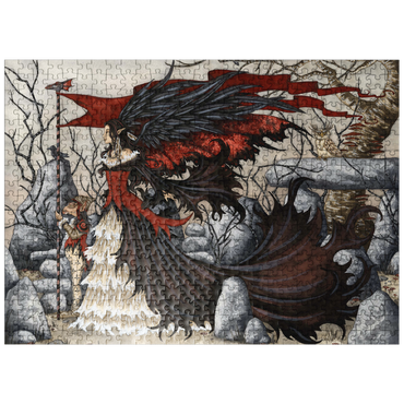 puzzleplate Morgan Le Fey 500 Jigsaw Puzzle