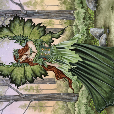 Lady Of The Forest 500 Jigsaw Puzzle 3D Modell