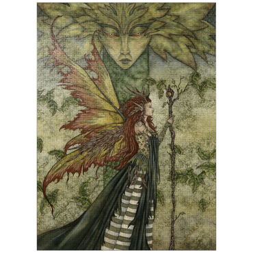 puzzleplate The Green Woman 1000 Jigsaw Puzzle