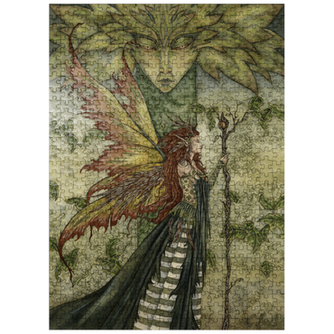 puzzleplate The Green Woman 500 Jigsaw Puzzle