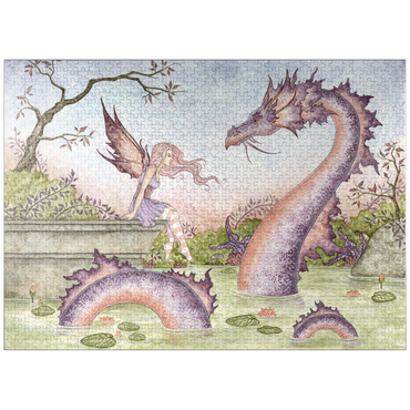 puzzleplate The Summer Pond 1000 Jigsaw Puzzle