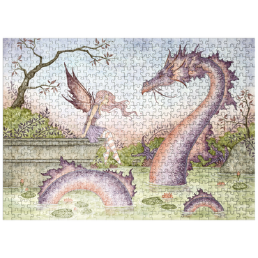 puzzleplate The Summer Pond 500 Jigsaw Puzzle
