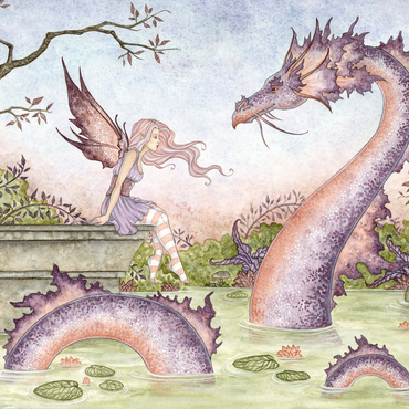 The Summer Pond 500 Jigsaw Puzzle 3D Modell