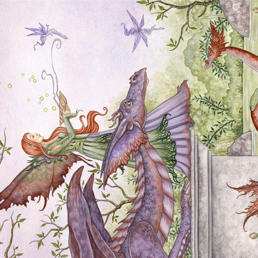 Lake Spell 1000 Jigsaw Puzzle 3D Modell