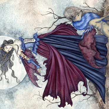 The Moon Is Calling 1000 Jigsaw Puzzle 3D Modell