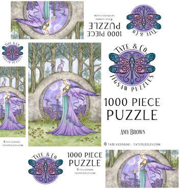 The Night Gate 1000 Jigsaw Puzzle box 3D Modell