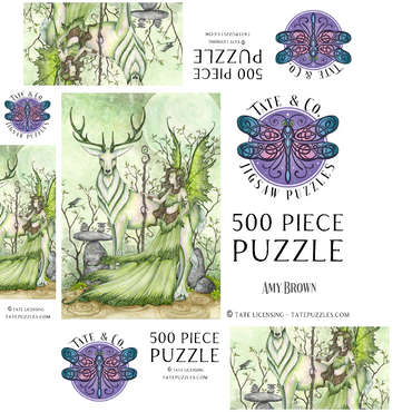 Guardian 500 Jigsaw Puzzle box 3D Modell