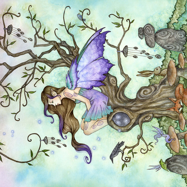 Wind Chimes 500 Jigsaw Puzzle 3D Modell