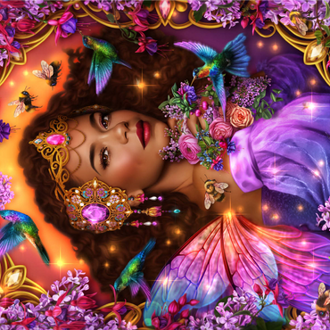 Summer_Fairy_Queen 1000 Jigsaw Puzzle 3D Modell