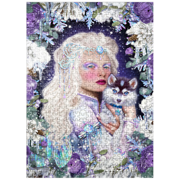 puzzleplate Winter Fairy Queen 500 Jigsaw Puzzle