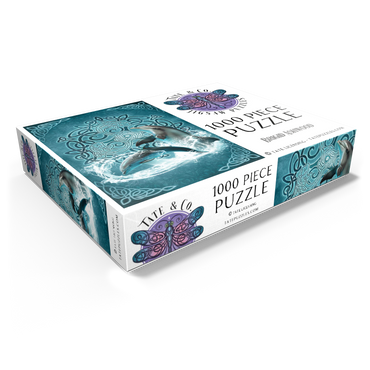 Celtic Dolphin 1000 Jigsaw Puzzle box view1