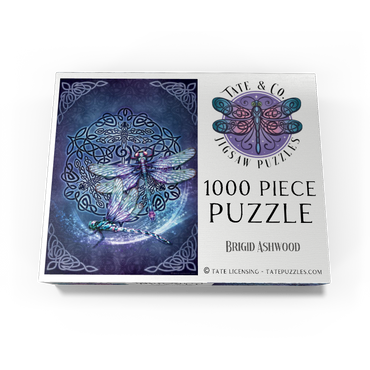 Celtic Dragonfly 1000 Jigsaw Puzzle box view3