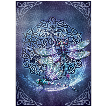 puzzleplate Celtic Dragonfly 1000 Jigsaw Puzzle