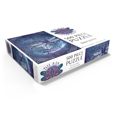 Celtic Dragonfly 500 Jigsaw Puzzle box view1